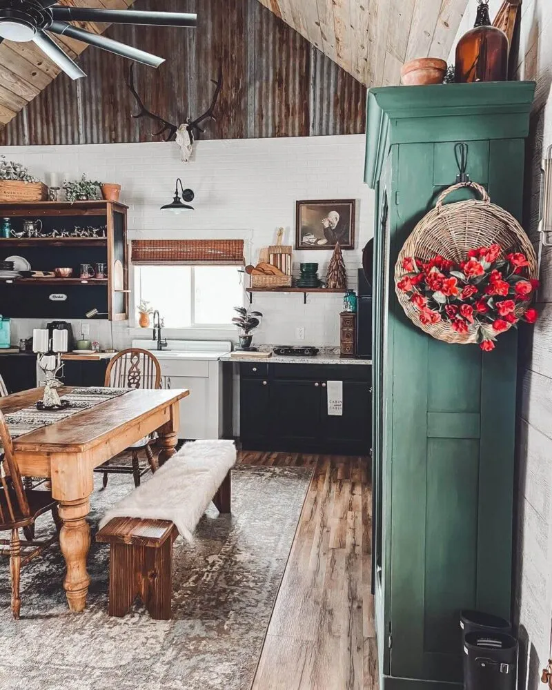 10364 vintage western kitchen