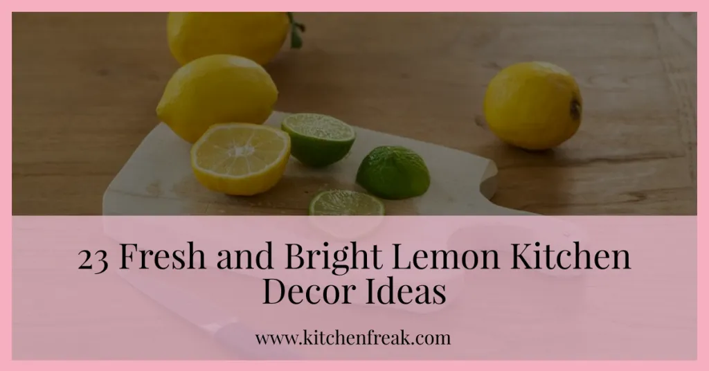 10407 lemon kitchen textiles