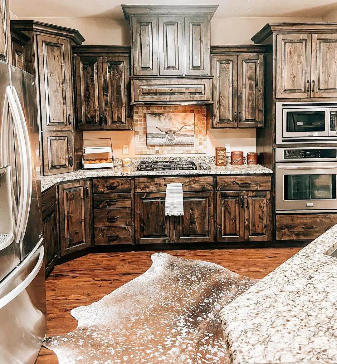 10414 rustic wood kitchen