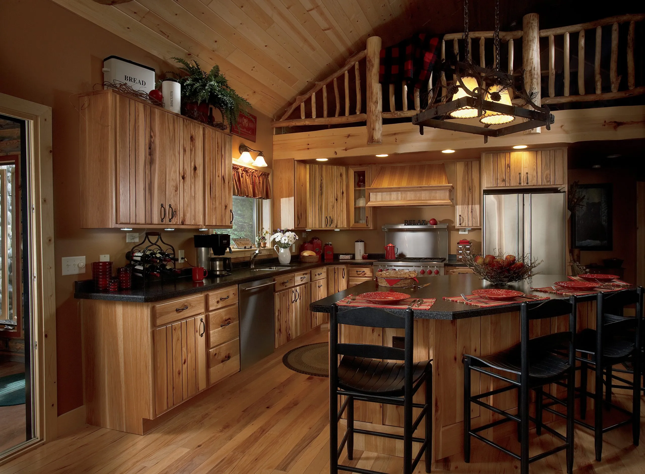 10422 cabin kitchen natural elements