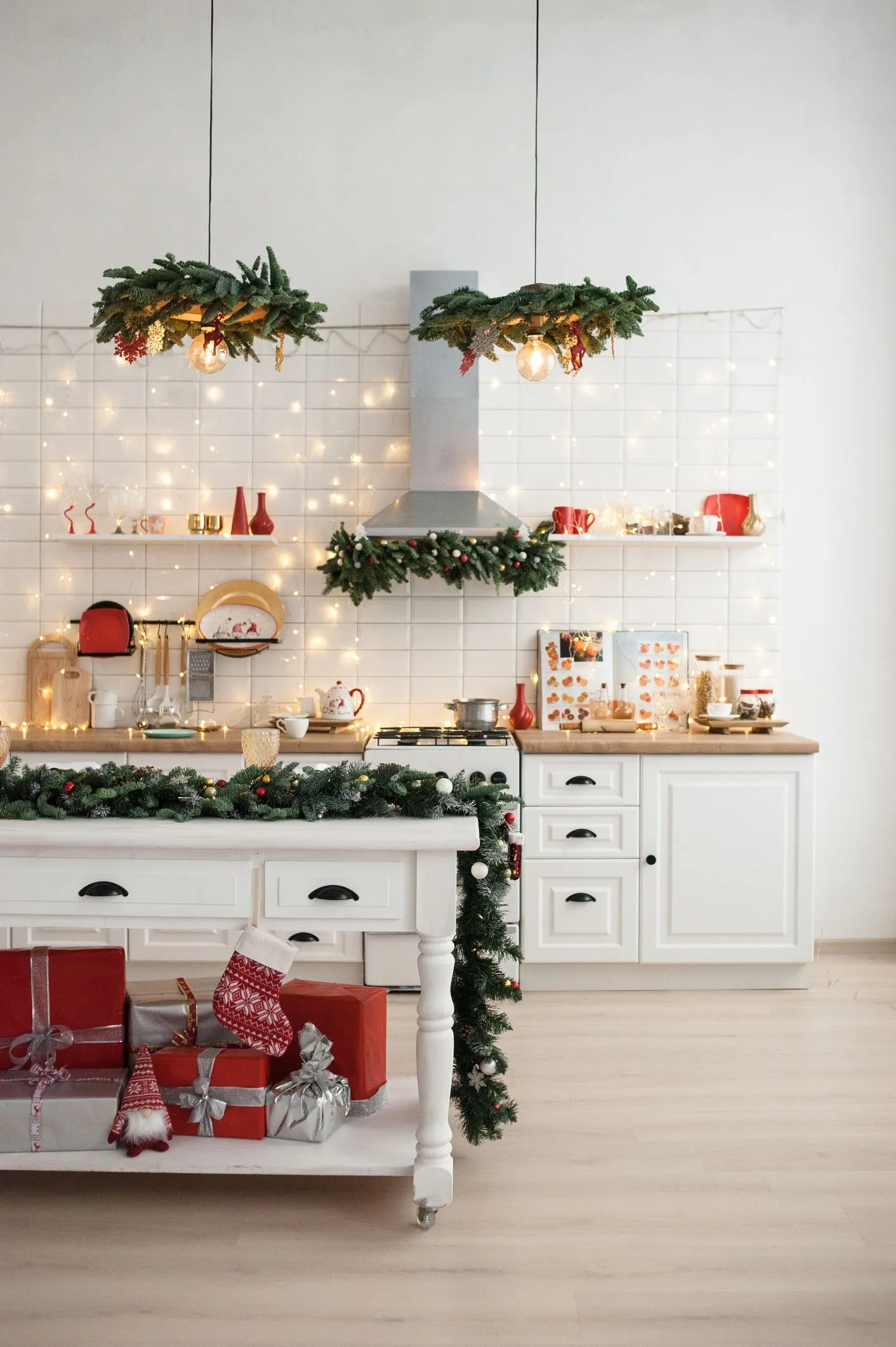 10428 christmas kitchen textiles