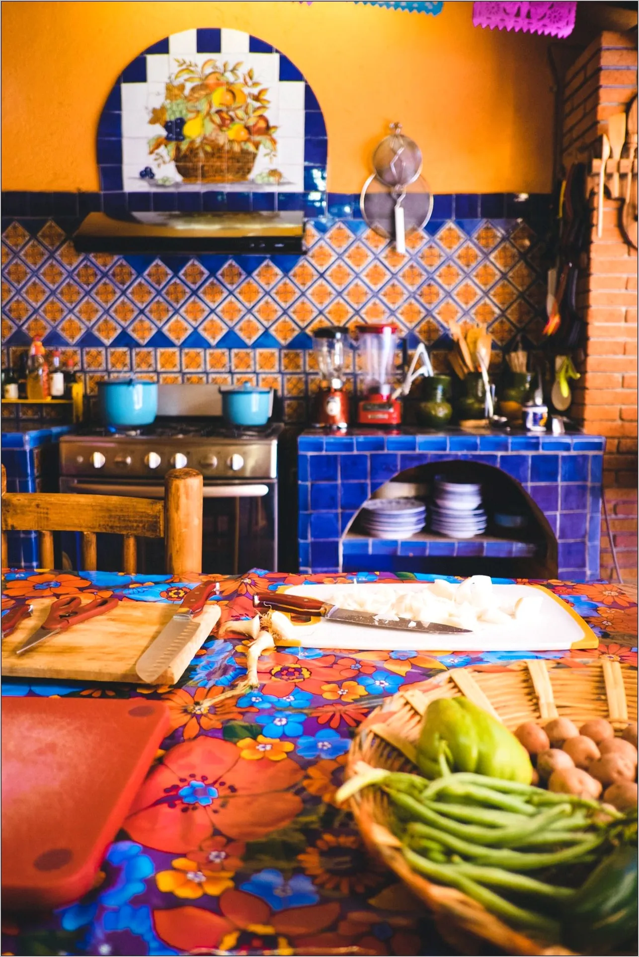 10440 vibrant mexican kitchen colors