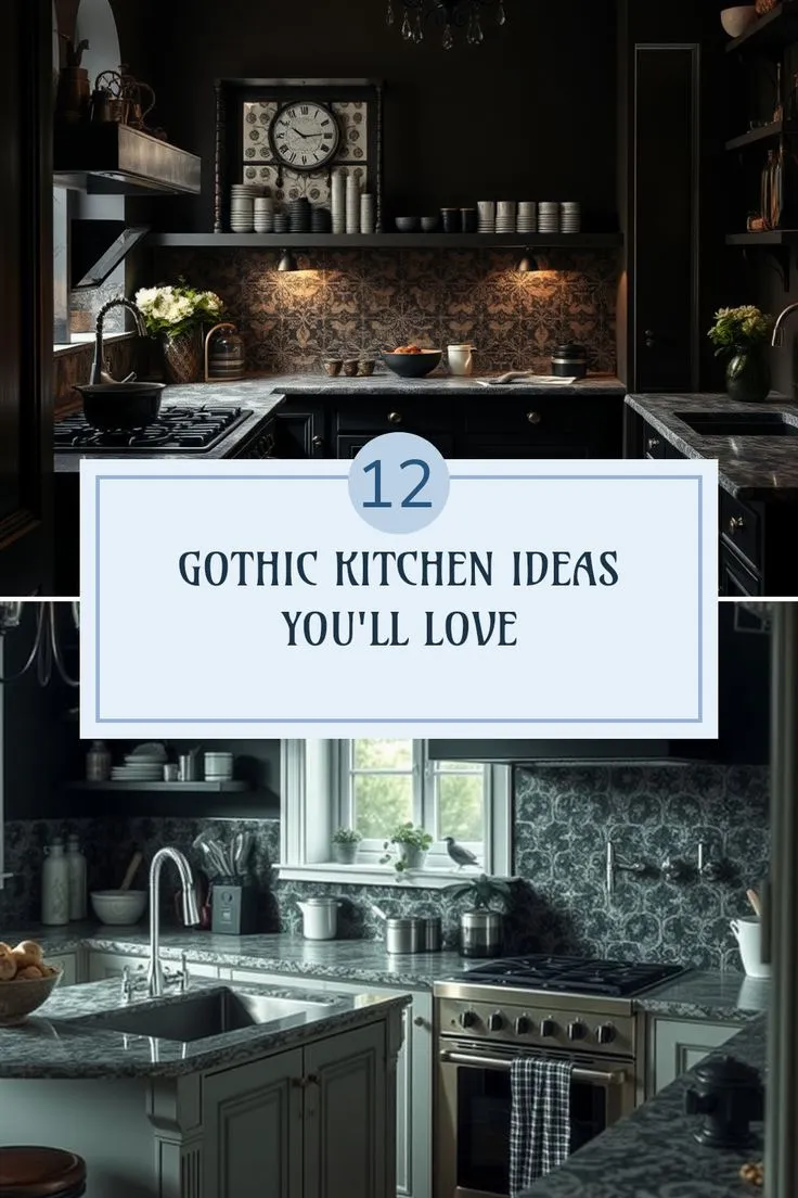 10448 gothic kitchen inspiration