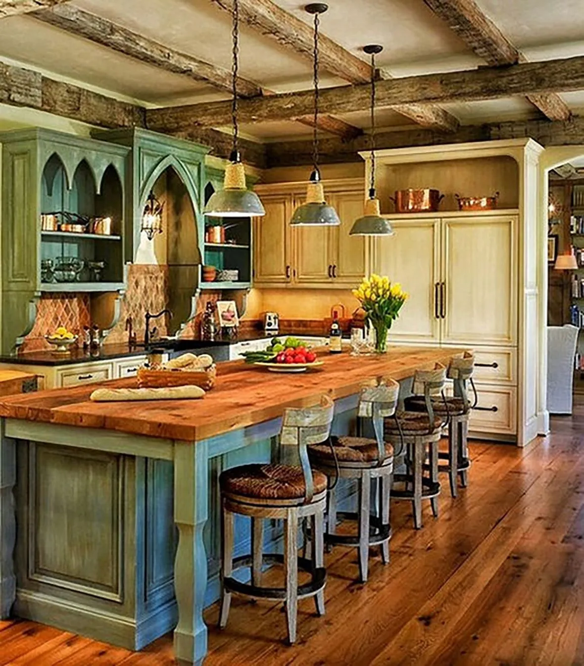 10454 country kitchen color palette