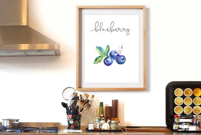 10457 blueberry kitchen accessories