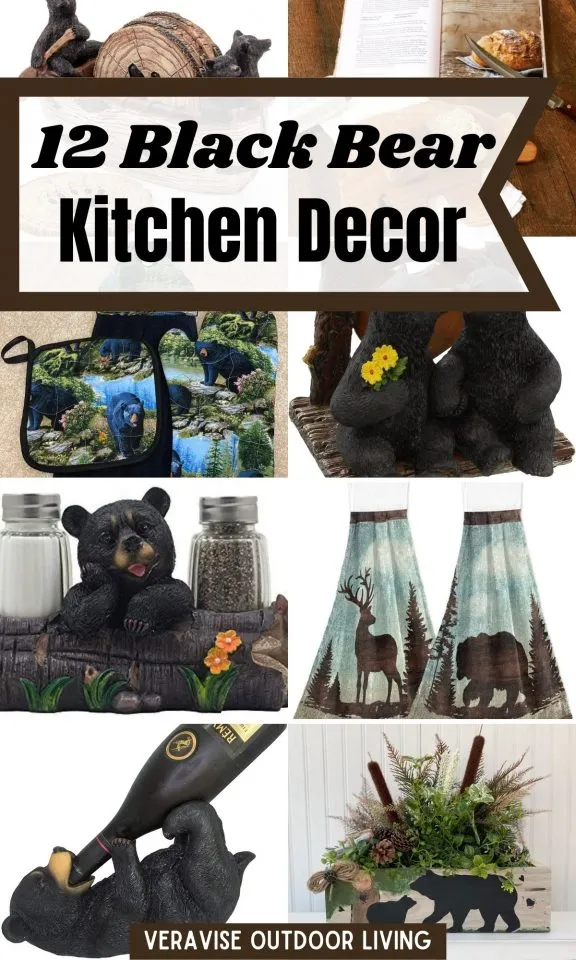 10474 black bear kitchen image2