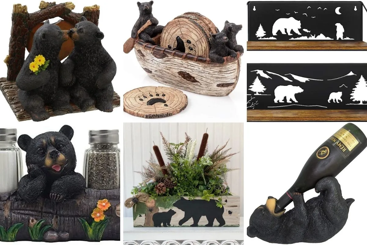 10474 black bear kitchen image5