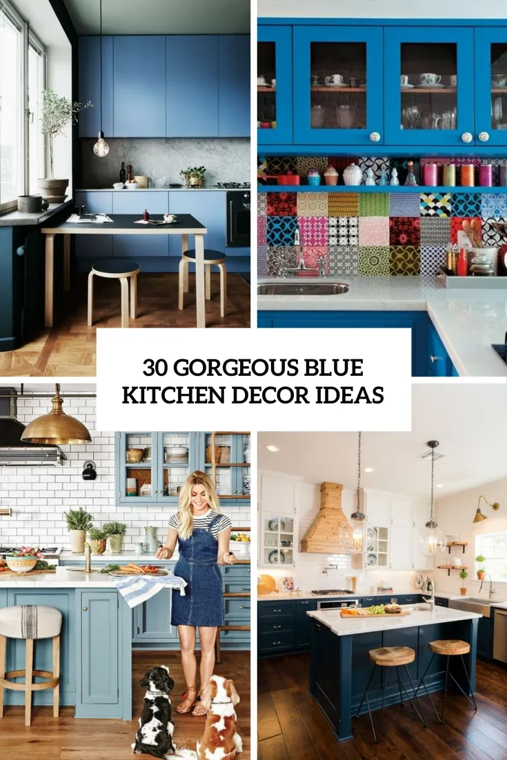 10504 blue kitchen inspiration
