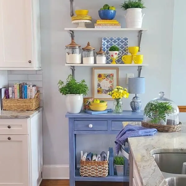 10504 blue kitchen paint