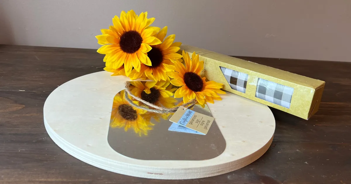 10510 dollar tree sunflower kitchen decor diy project