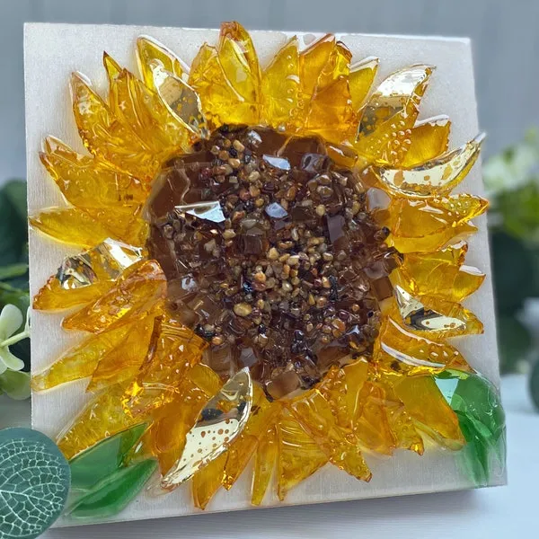 10523 sunflower decor arrangement