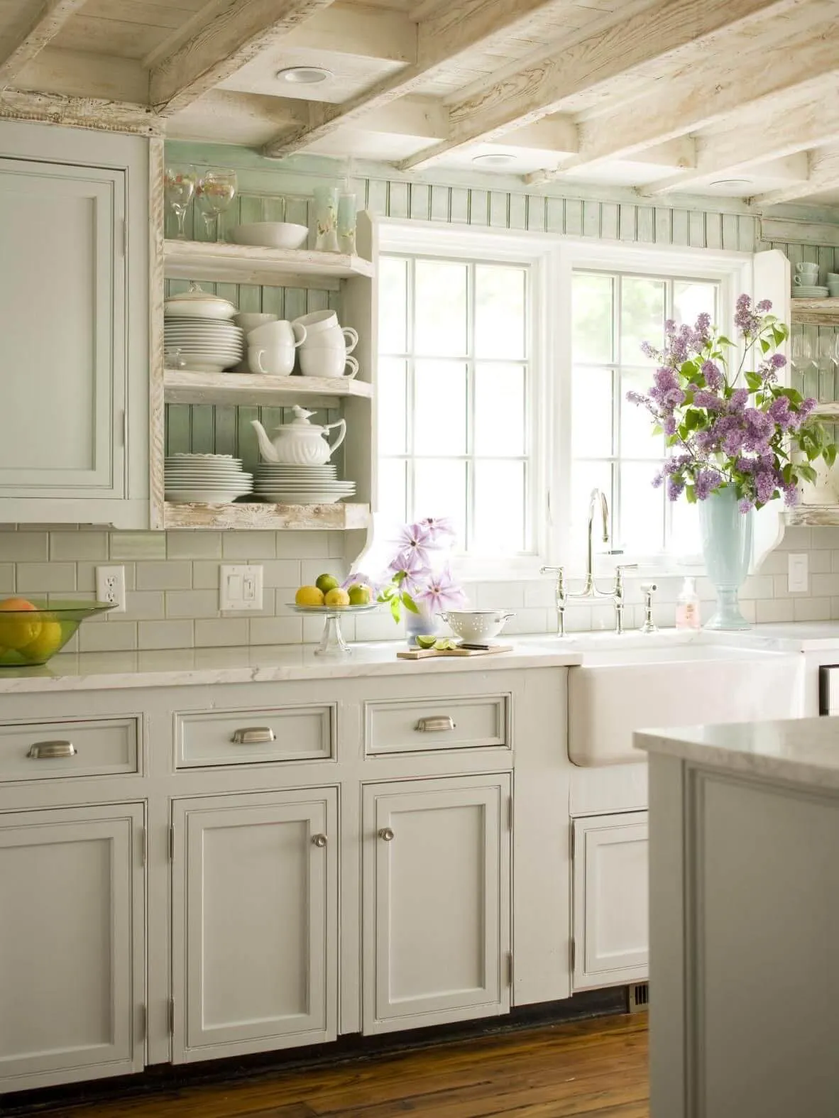 10527 cottage kitchen color palette