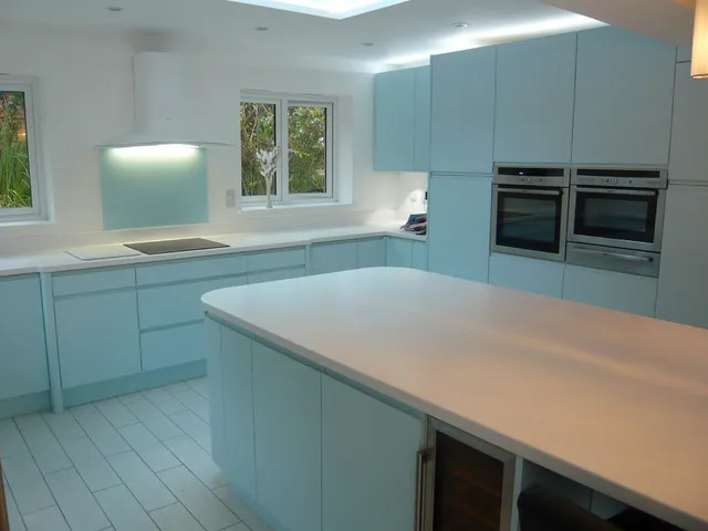 10528 duck egg kitchen countertop