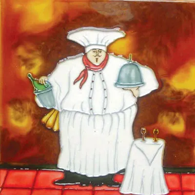 10542 fat chef figurines