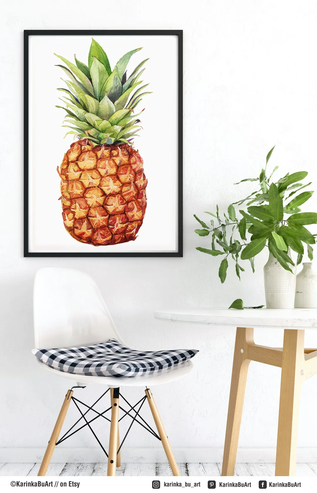 10546 pink pineapple lighting