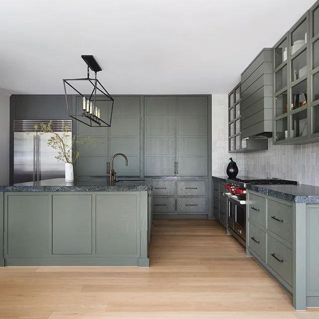 10573 olive green kitchen