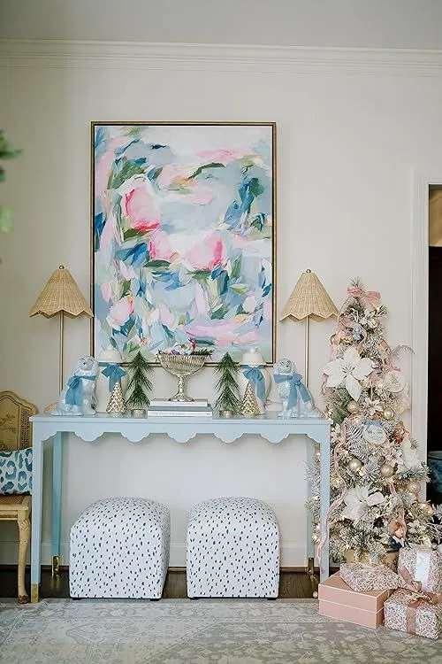 10606 christmas kitchen table setting