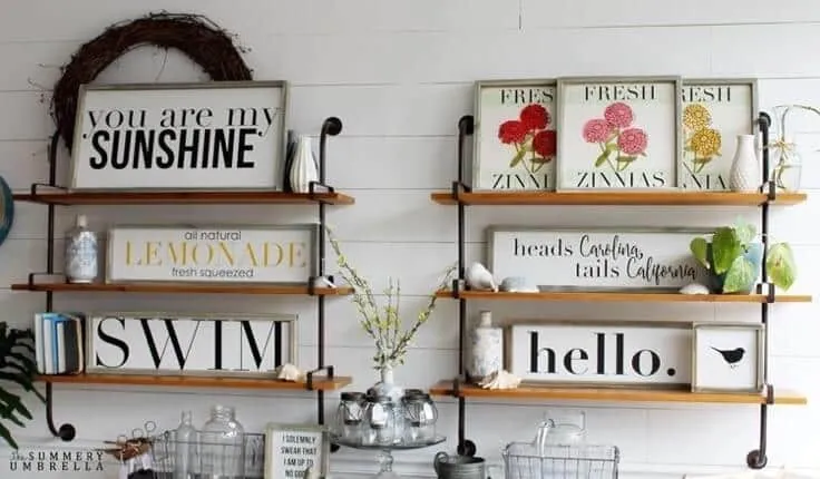 10610 summer kitchen decor signs minimalist