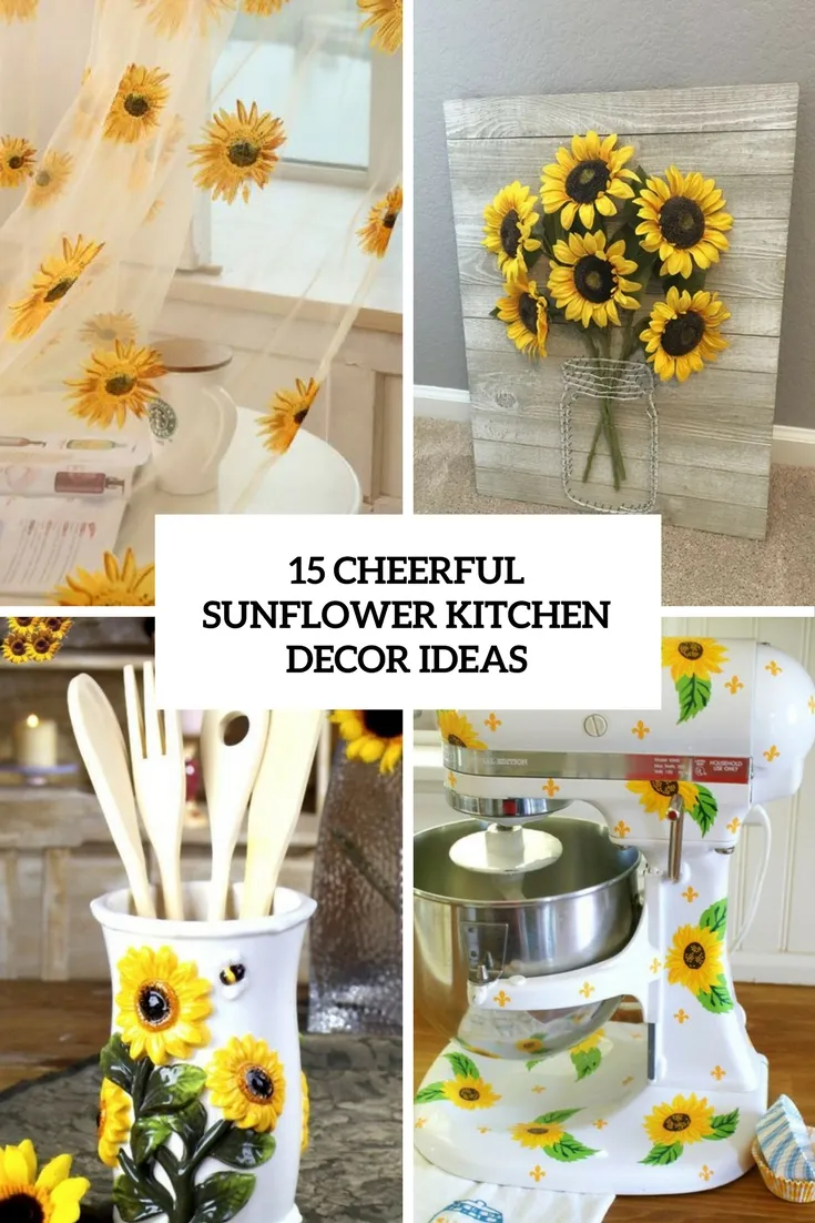 10670 sunflower kitchen decor 3