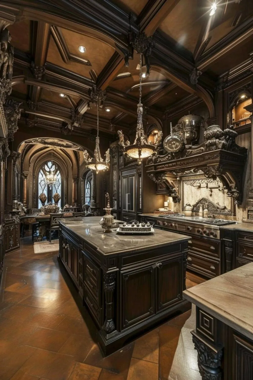 10671 gothic kitchen lighting